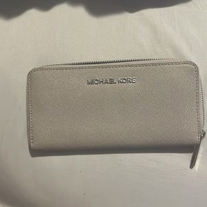 Michael Kors gray wallet